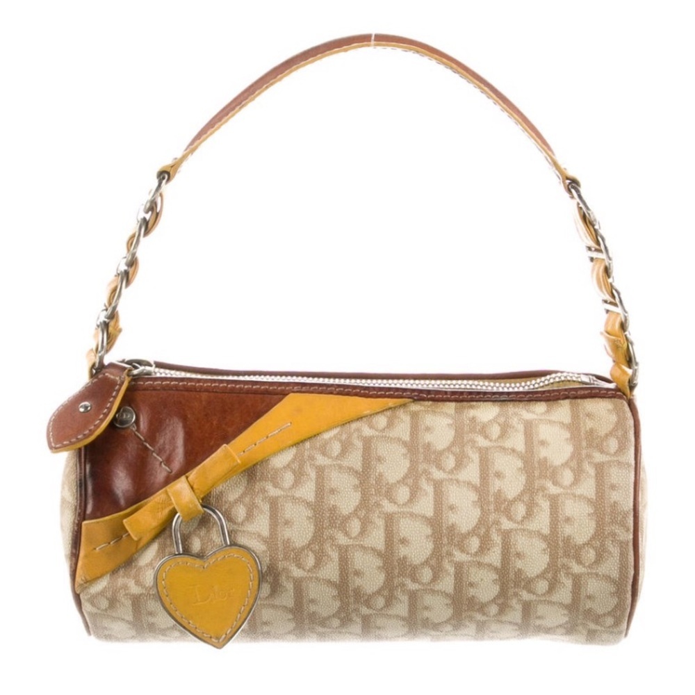 Authentic Christian Dior Mini Monogram Barrel Bag - image 7